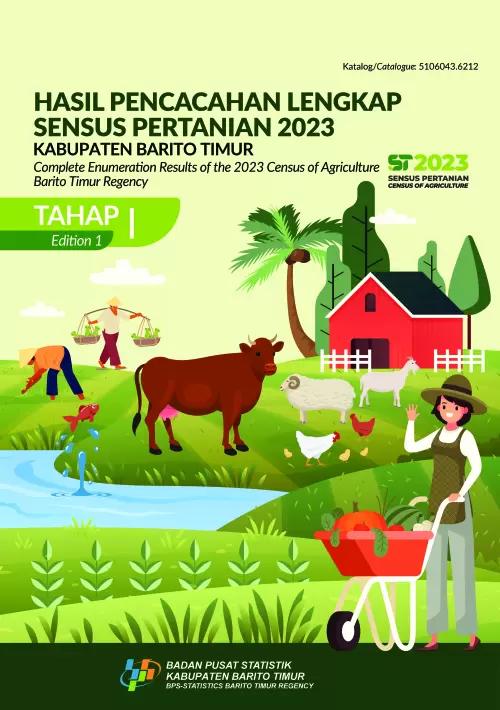 Complete Enumeration Results of the 2023 Census of Agriculture Barito Timur Regency Edition I