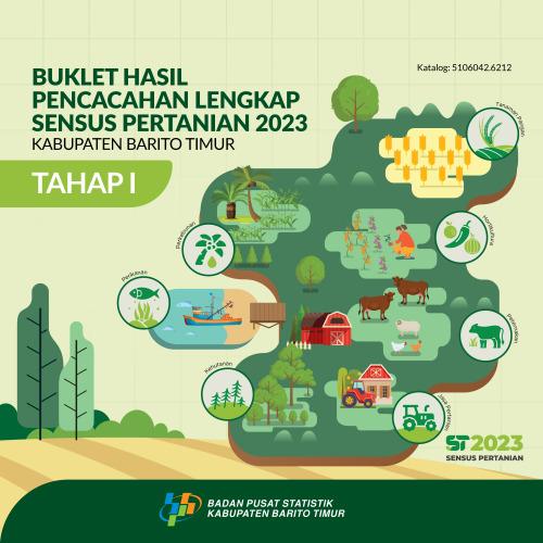 Booklet, Complete Enumeration Results of the 2023 Census of Agriculture - Edition 1 Barito Timur Regency