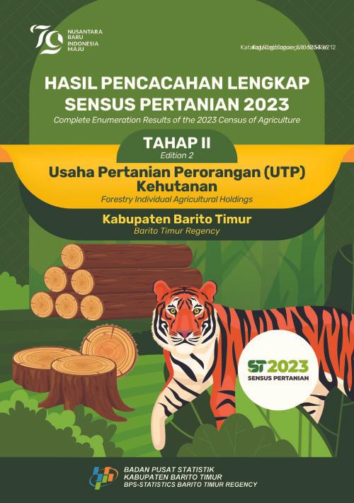 Hasil Pencacahan Lengkap Sensus Pertanian 2023 - Tahap II : Usaha Pertanian Perorangan (UTP) Kehutanan Kabupaten Barito Timur