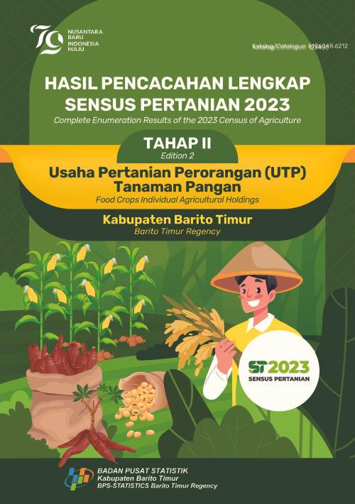 Hasil Pencacahan Lengkap Sensus Pertanian 2023 - Tahap II : Usaha Pertanian Perorangan (UTP) Tanaman Pangan Kabupaten Barito Timur