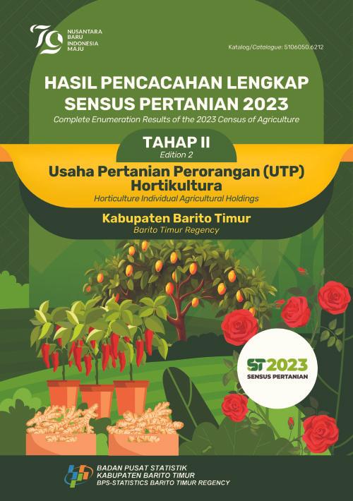 Hasil Pencacahan Lengkap Sensus Pertanian 2023 - Tahap II : Usaha Pertanian Perorangan (UTP) Hortikultura Kabupaten Barito Timur