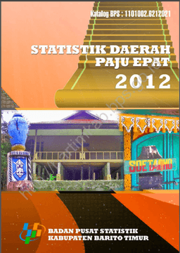 Statistik Daerah Kecamatan Paju Epat 2012